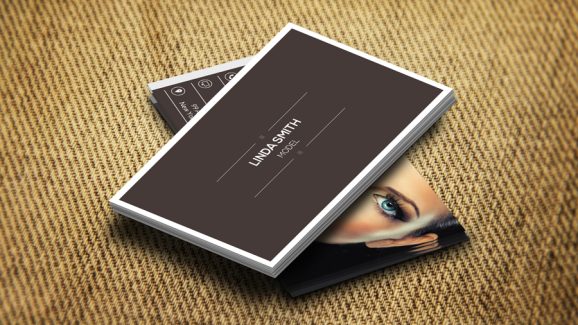 طرح لایه باز کارت ویزیت بیوتی