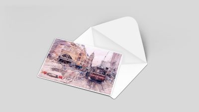 موکاپ پاکت نامه