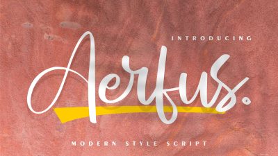 فونت انگلیسی Aerfus فونت انگلیسی Aerfus