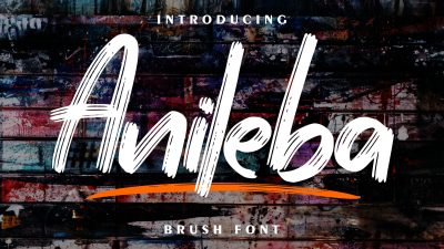فونت انگلیسی Anileba فونت انگلیسی Anileba
