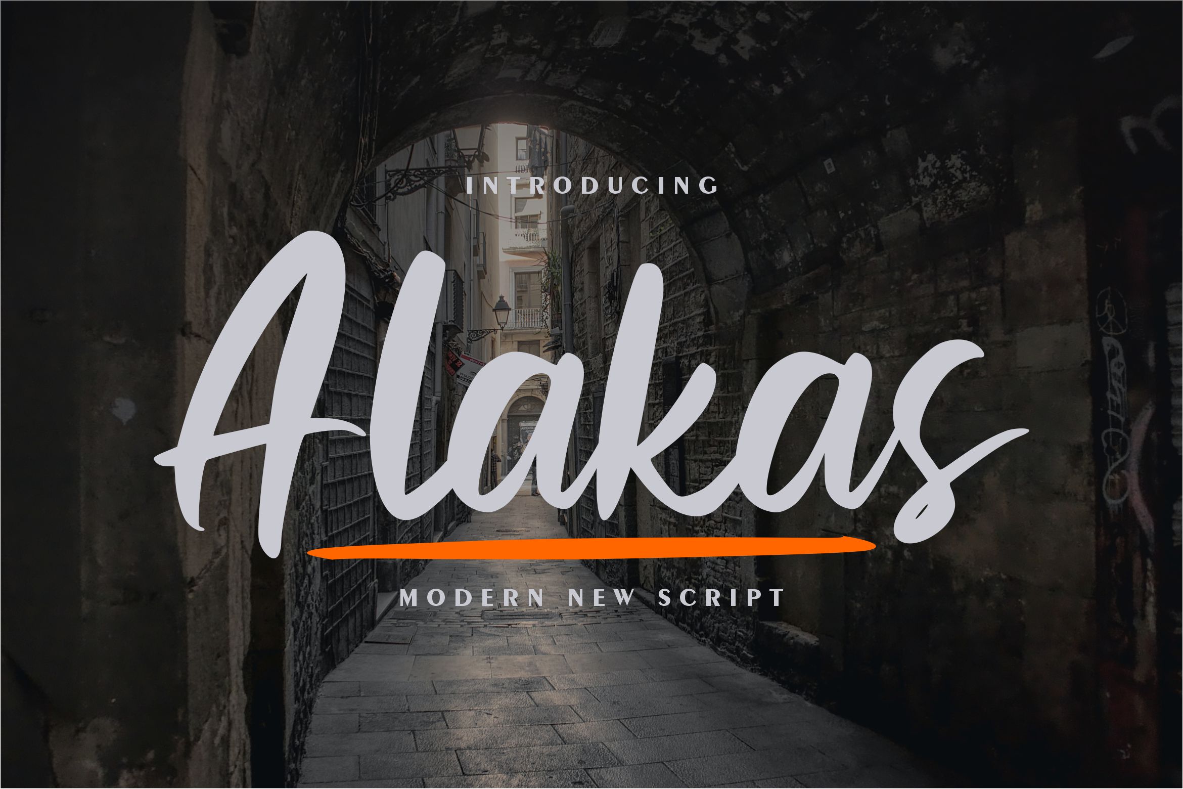 فونت انگلیسی Alakas