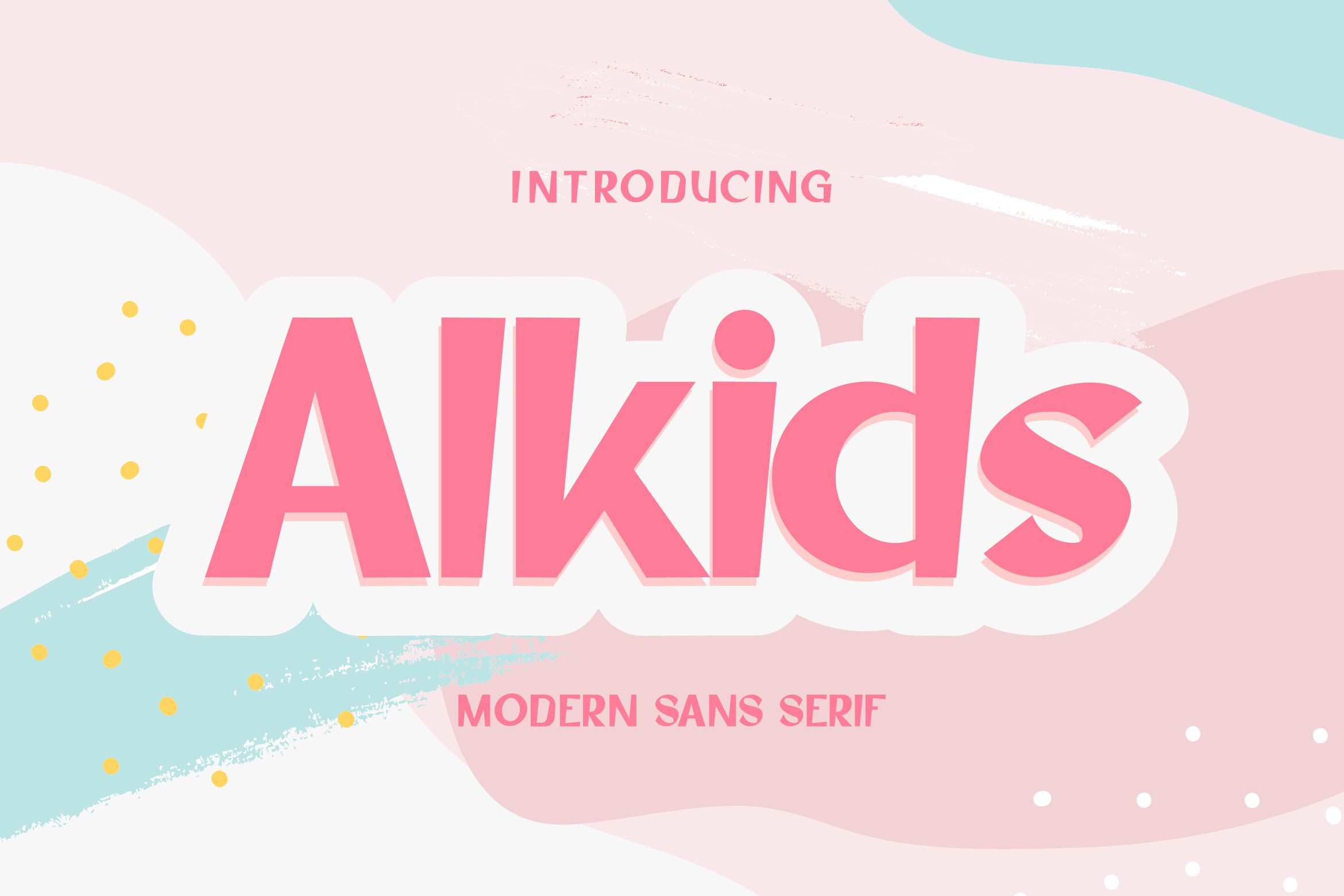فونت انگلیسی Alkids