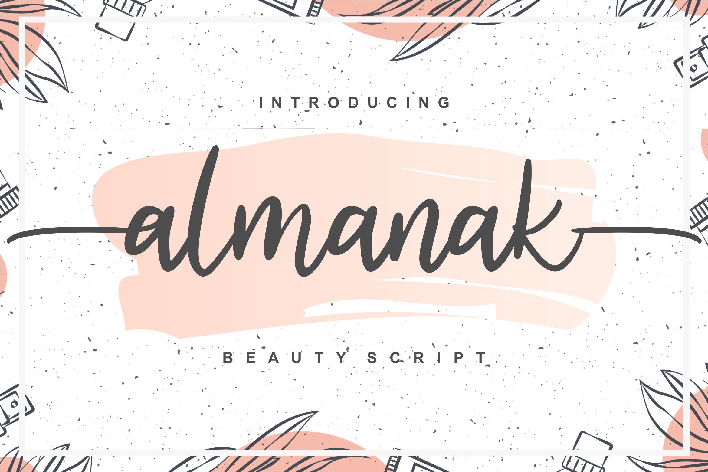 فونت انگلیسی almanak