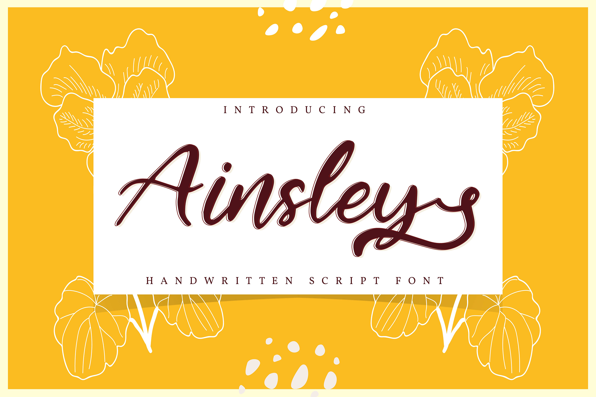 فونت انگلیسی Ainsley