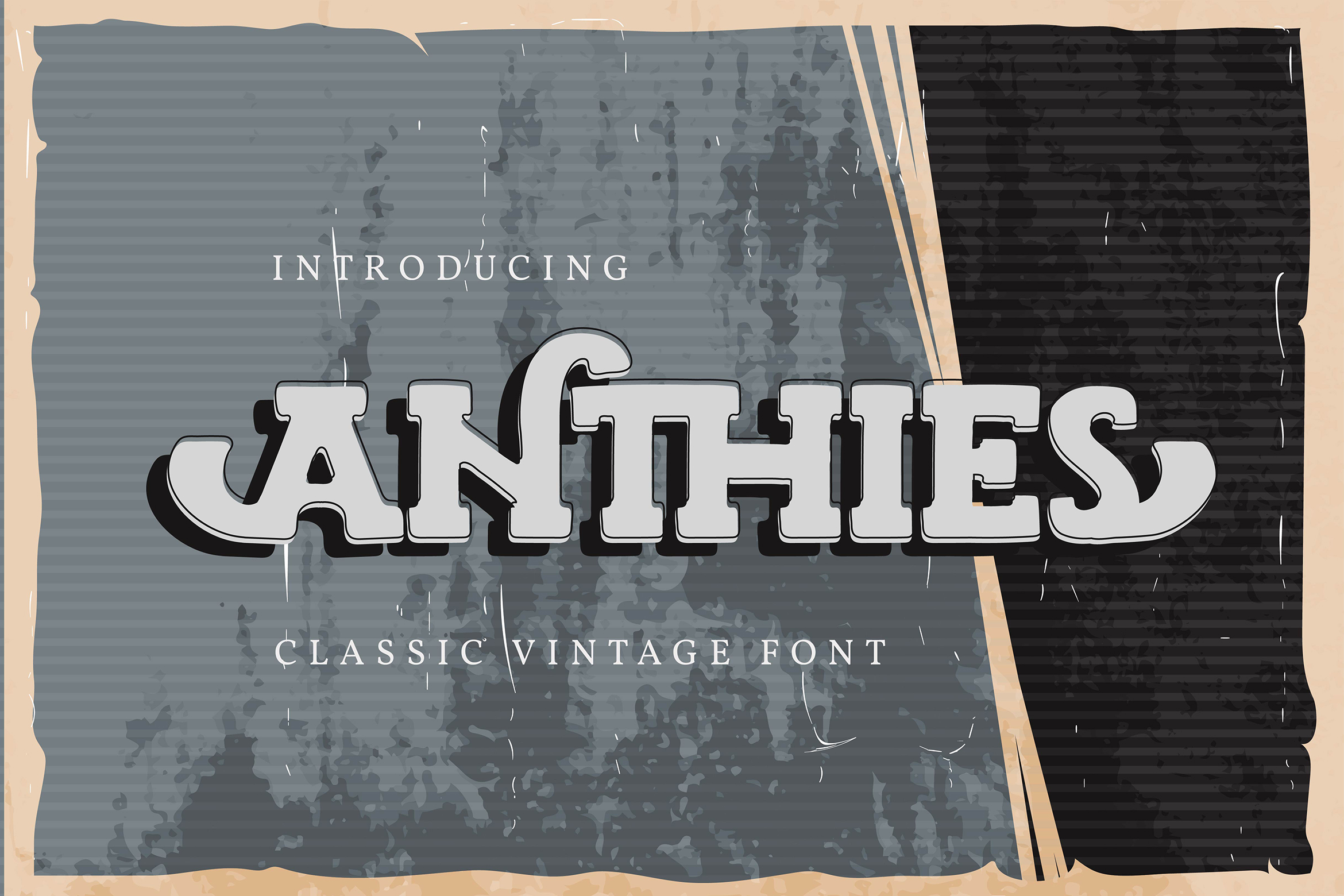 فونت انگلیسی ANTHIES