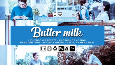 20 پریست لایت روم با تم کرهٔ بادام زمینی Butter Milk 20 پریست لایت روم با تم کرهٔ بادام زمینی Butter Milk
