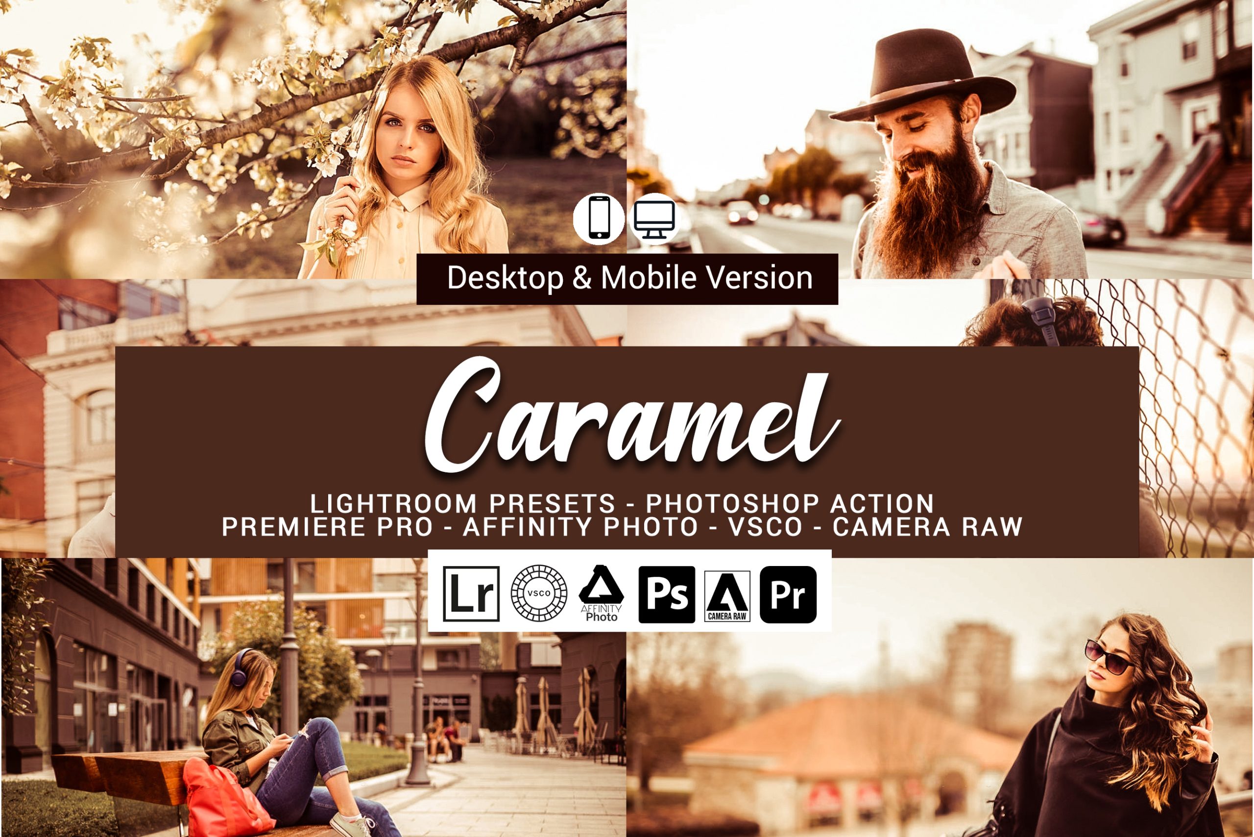 20 پریست لایت روم کاراملی Caramel
