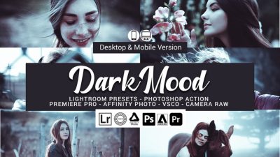 20 پریست لایت روم حالت تاریک خودرو Dark Mood 20 پریست لایت روم حالت تاریک خودرو Dark Mood