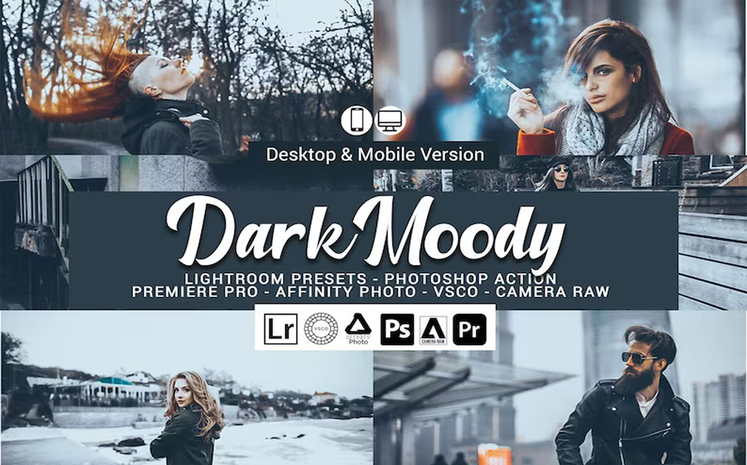 20 پریست لایت روم تیره و غمگین Dark Moody
