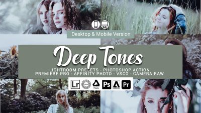 20 پریست لایت روم تن صداهای عمیق Deep Tones 20 پریست لایت روم تن صداهای عمیق Deep Tones