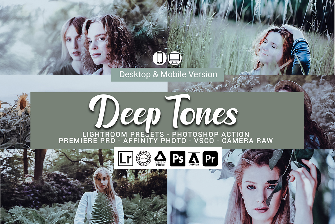 20 پریست لایت روم تن صداهای عمیق Deep Tones