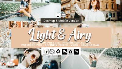 20 پریست لایت روم لایت و روشن Light and Airy