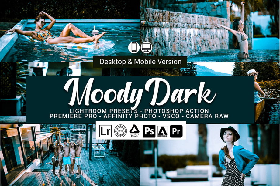 20 پریست لایت روم  تیره و دارک Moody Dark