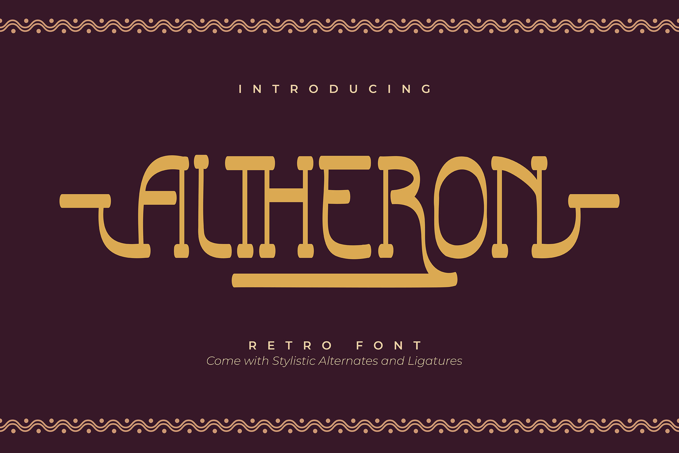 فونت انگلیسی ALTHERON