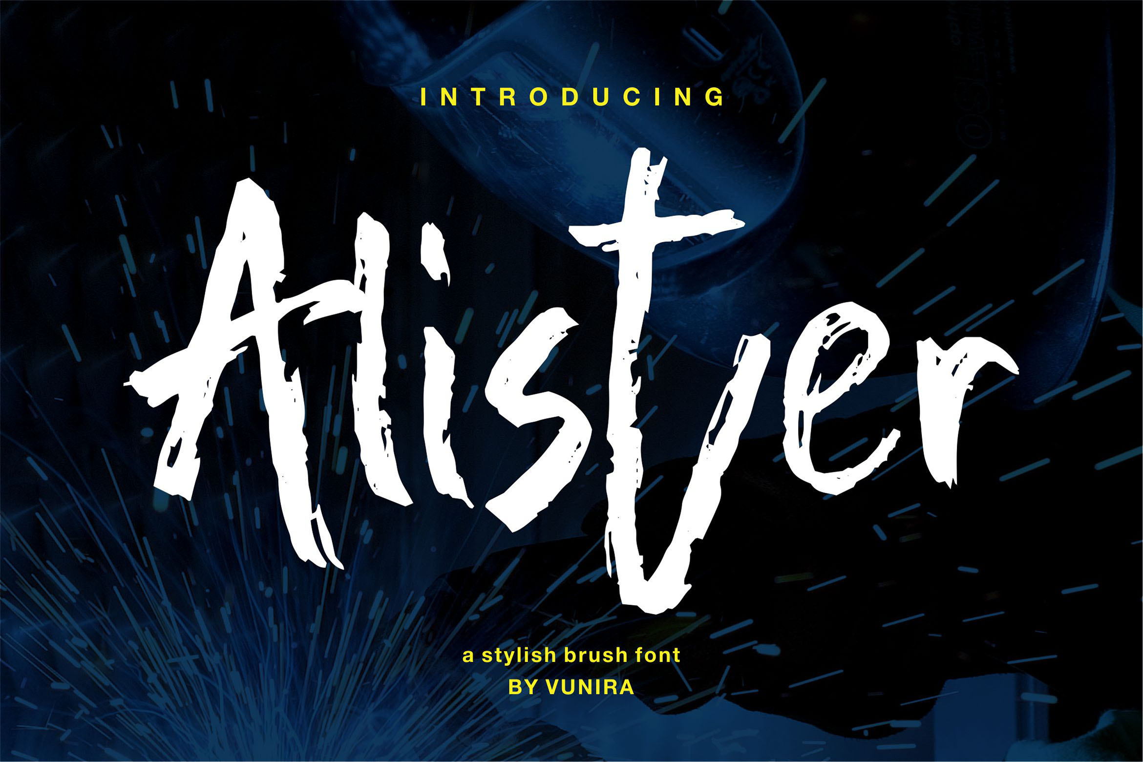 فونت انگلیسی Alister