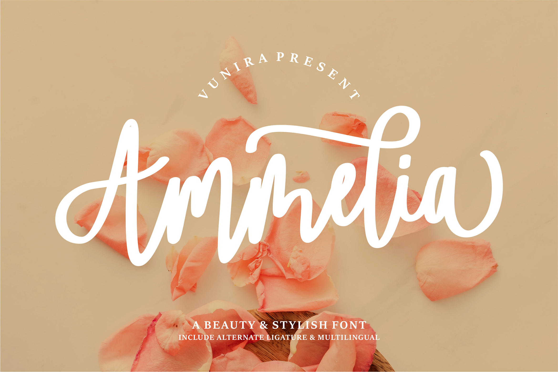فونت انگلیسی Ammelia