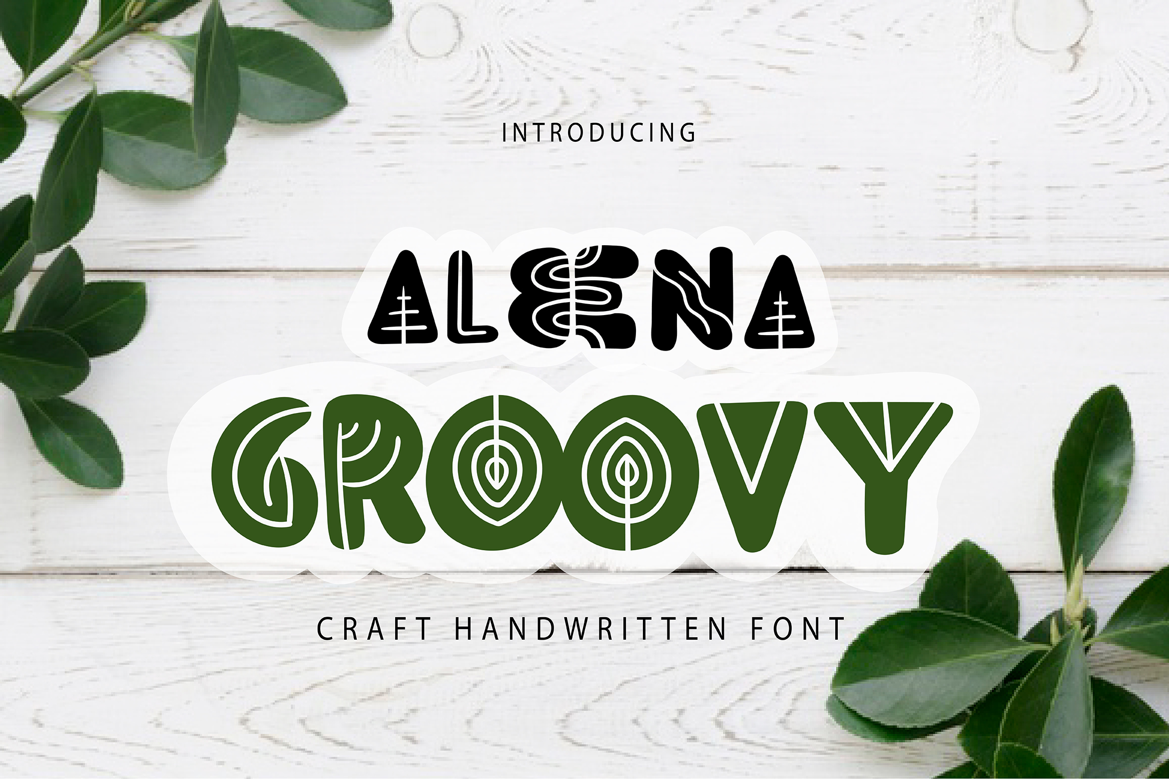 فونت انگلیسی Aleena Groovy