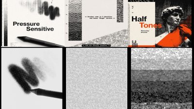 مجموعه براش‌ حرفه ای فتوشاپ هافتون (Halftone)