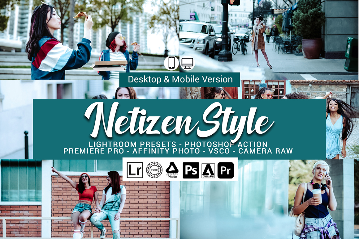 20 پریست لایت روم سبک لایف استایل Netizen Style