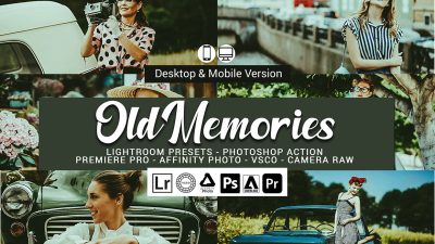 20 پریست لایت روم با تم قدیمی Old Memories 20 پریست لایت روم با تم قدیمی Old Memories
