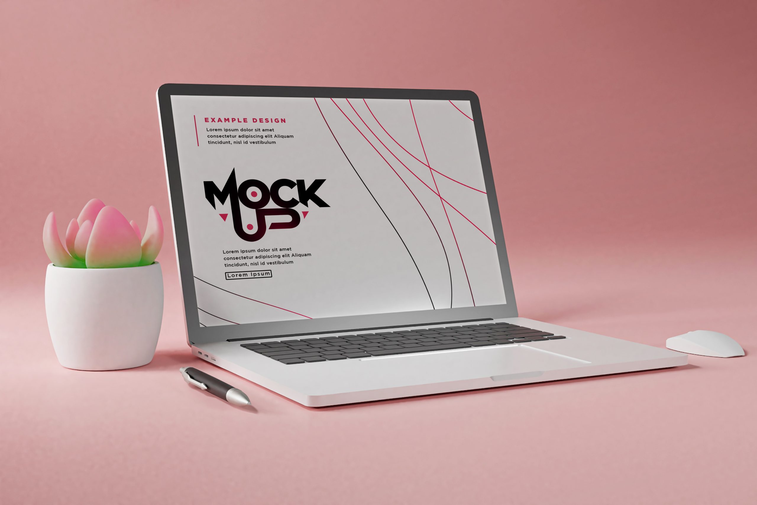 موکاپ لپ تاپ