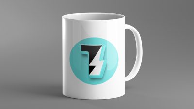 موکاپ ماگ سرامیکی سفید موکاپ ماگ سرامیکی سفید