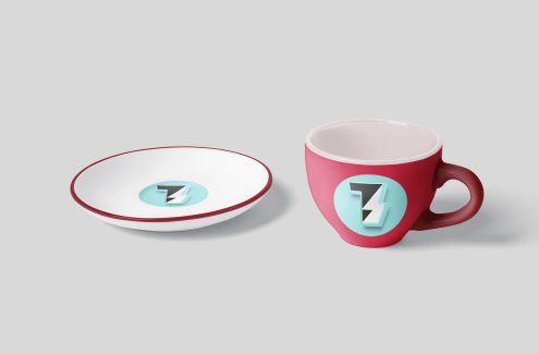 موکاپ فنجان چای