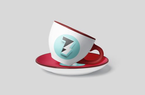 موکاپ فنجان چای