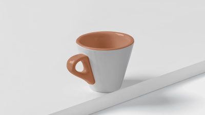 موکاپ فنجان سرامیکی موکاپ فنجان سرامیکی