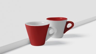 موکاپ ماگ و فنجان سرامیکی