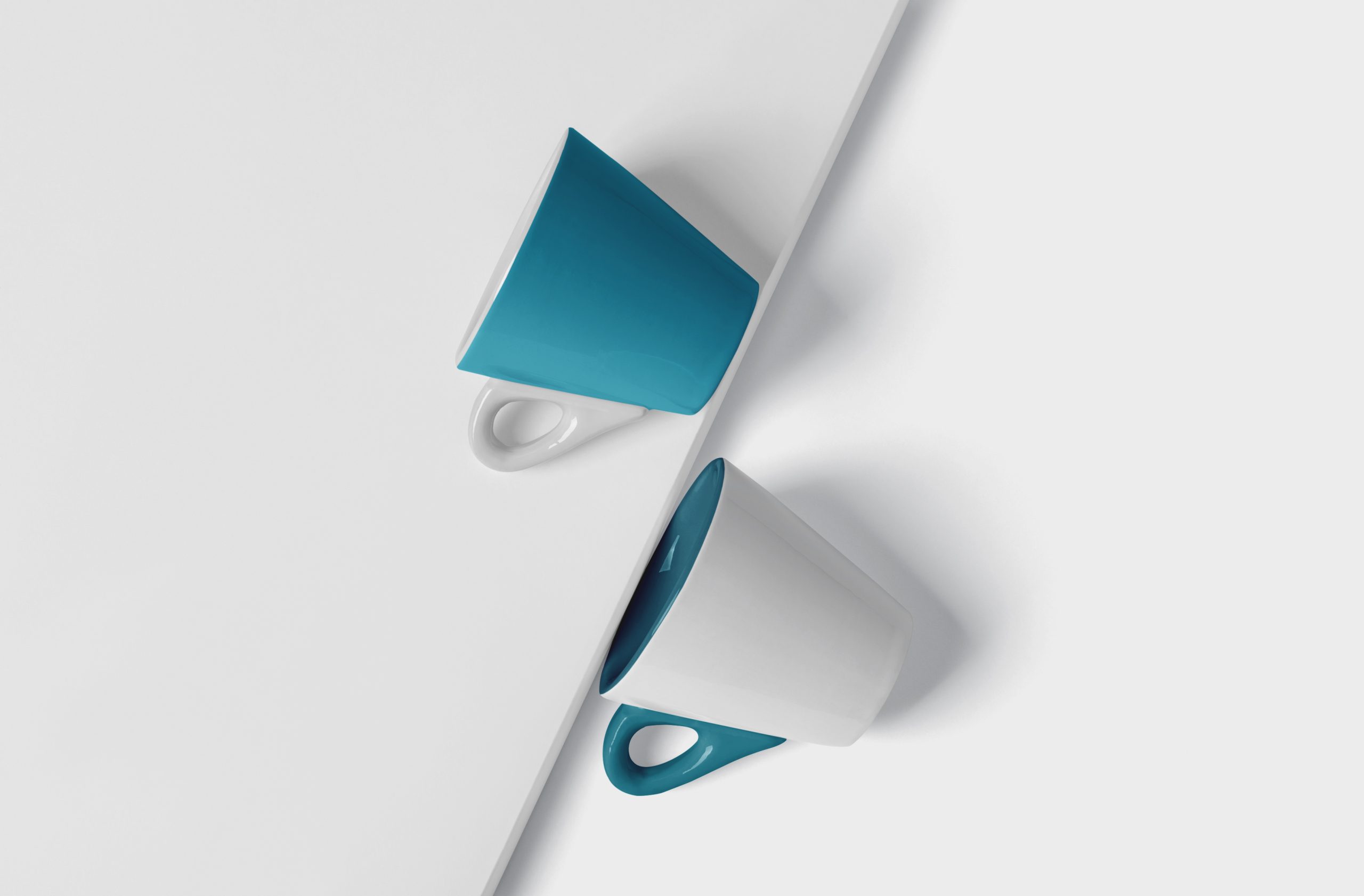 موکاپ ماگ و فنجان سرامیکی