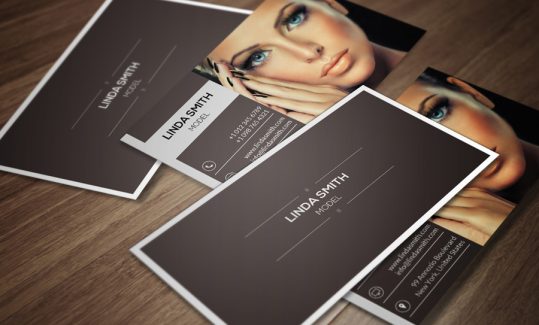 طرح لایه باز کارت ویزیت بیوتی