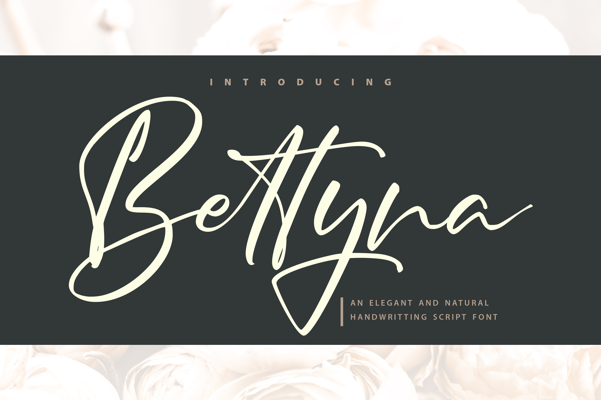 فونت انگلیسی Bettyna