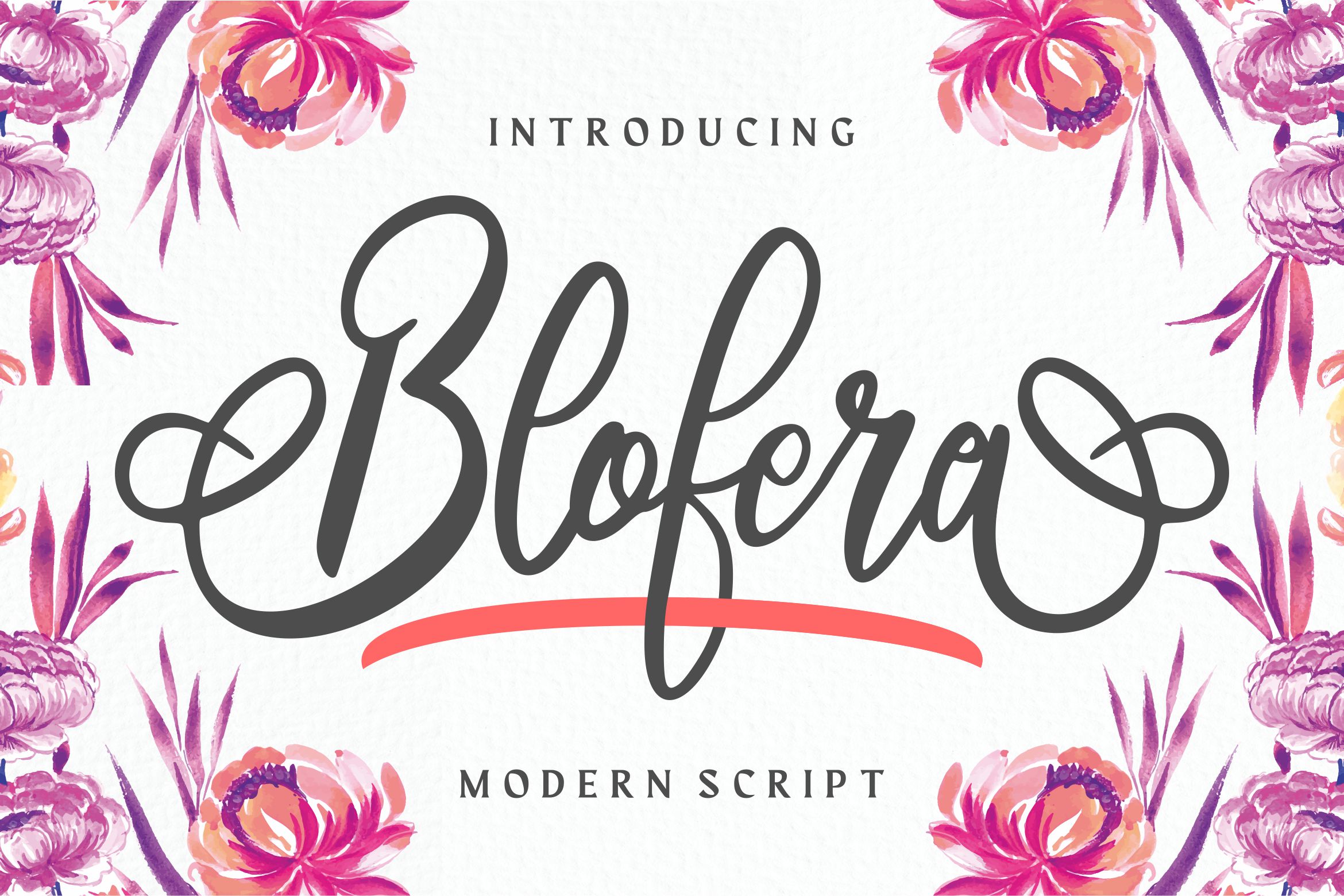 فونت انگلیسی Blofera