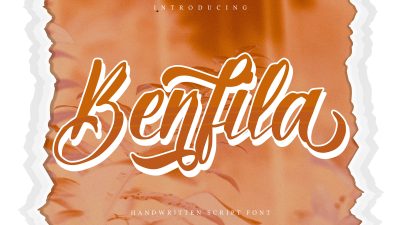 فونت انگلیسی Benfila فونت انگلیسی Benfila