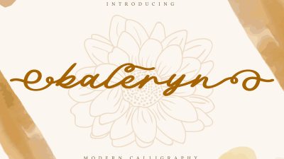 فونت انگلیسی baleryn فونت انگلیسی baleryn