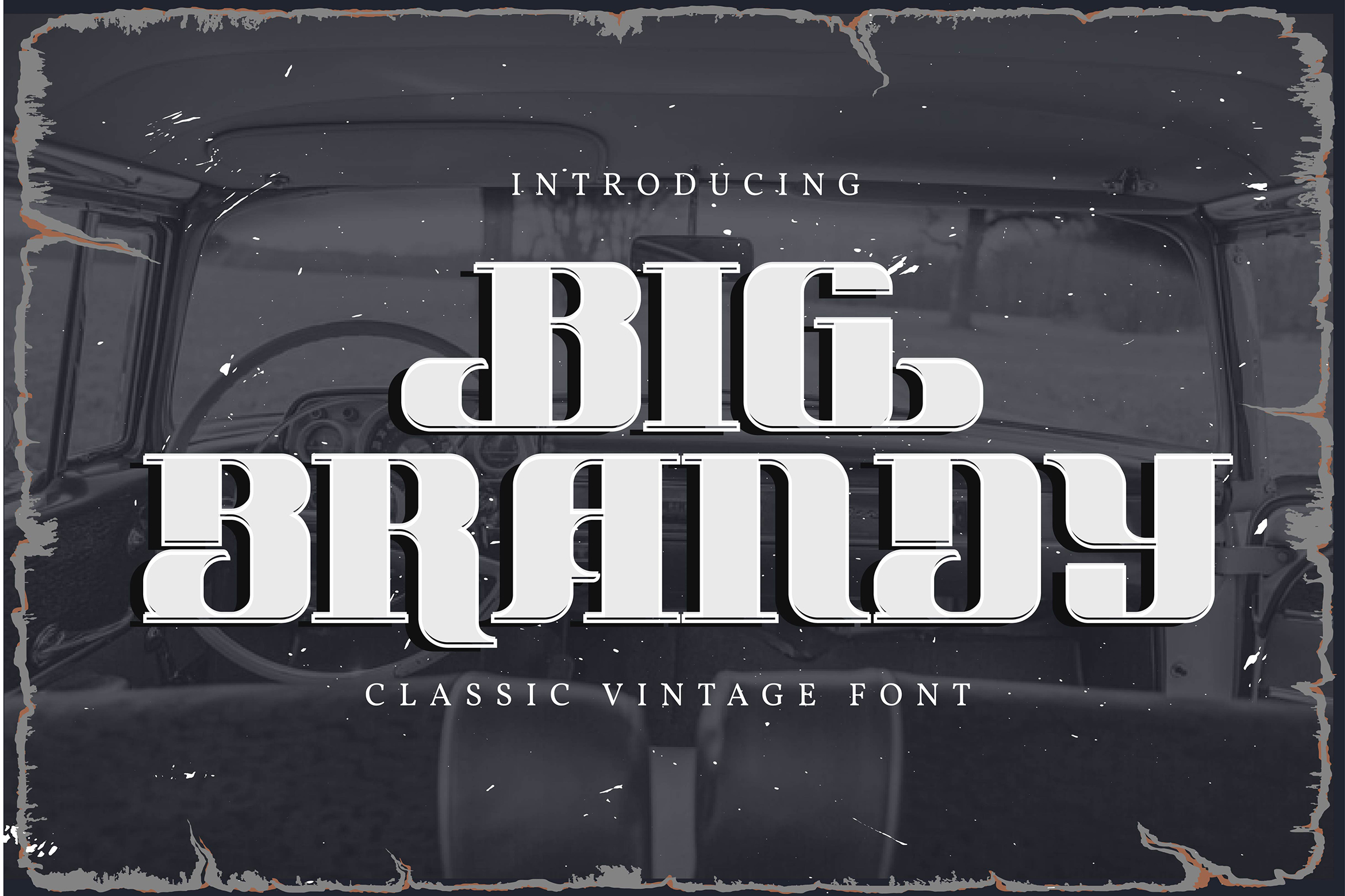 فونت انگلیسی BIG BRANDY
