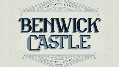 فونت انگلیسی BENWICK CASTLE فونت انگلیسی BENWICK CASTLE