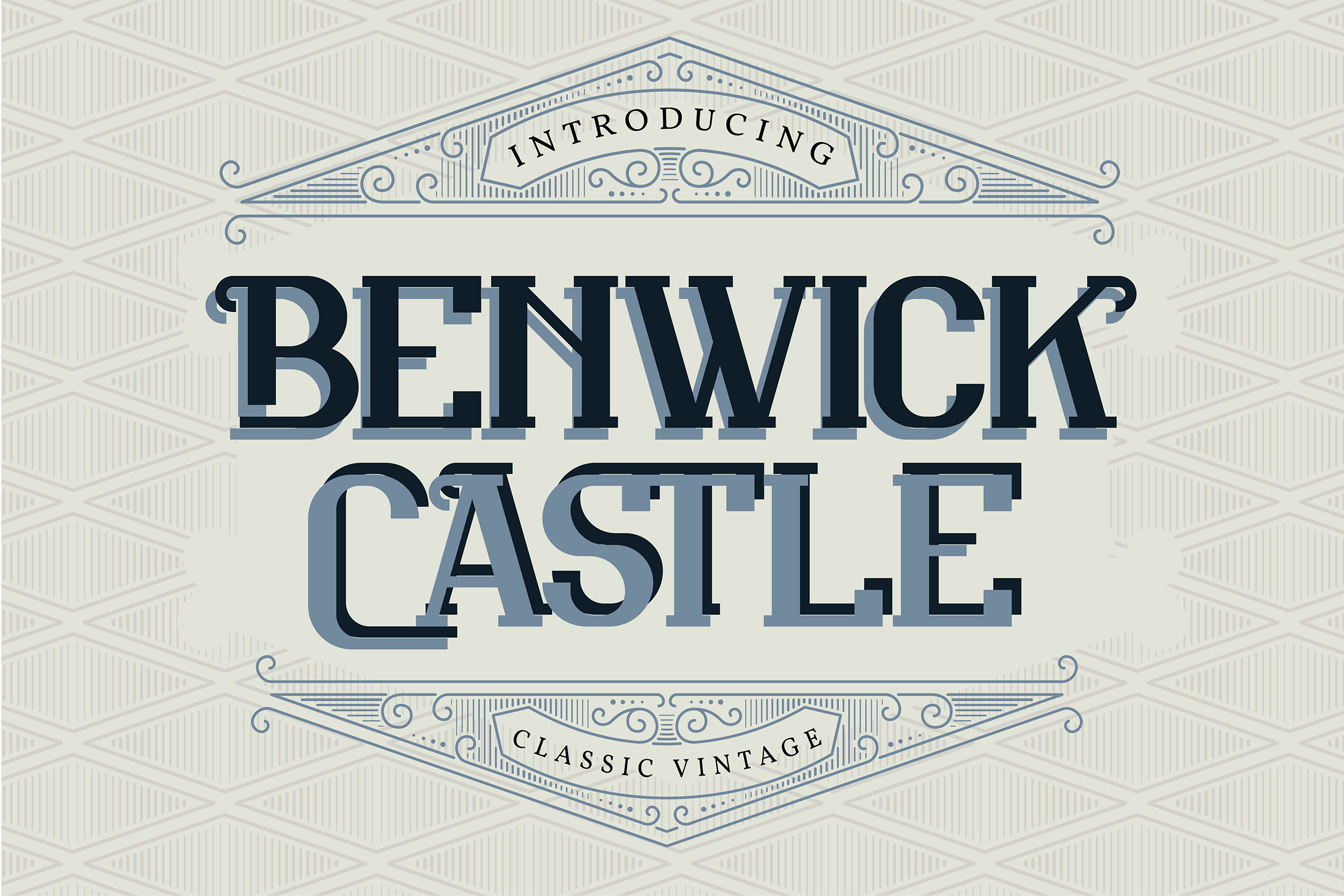 فونت انگلیسی BENWICK CASTLE