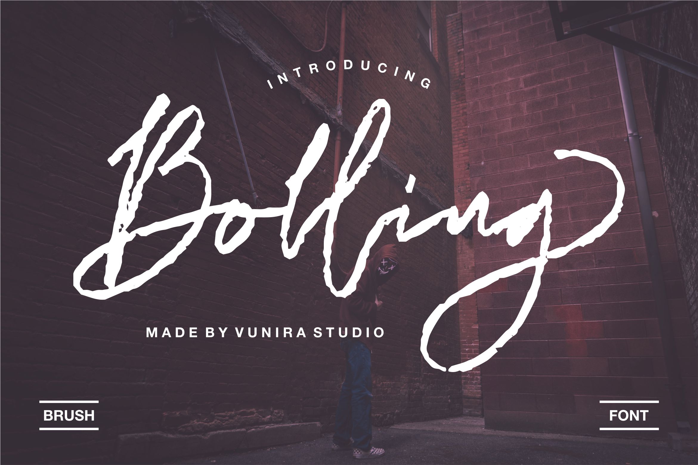 فونت انگلیسی Bolling