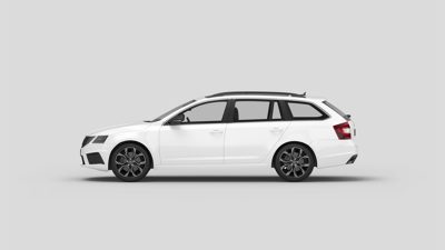 موکاپ ماشین اشکودا اکتاویا موکاپ ماشین اشکودا اکتاویا