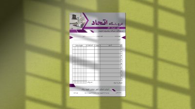 طرح لایه باز فاکتور فروش هود و سینک طرح لایه باز فاکتور فروش هود و سینک