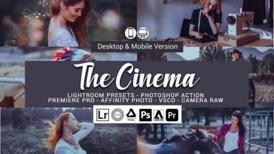20 پریست لایت روم سینمایی The Cinema