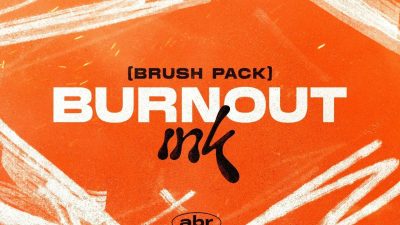 براش Burnout Ink برای فتوشاپ