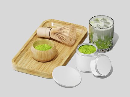 موکاپ برندینگ ماچا