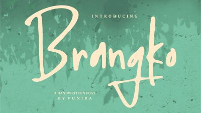 فونت انگلیسی Brangko فونت انگلیسی Brangko
