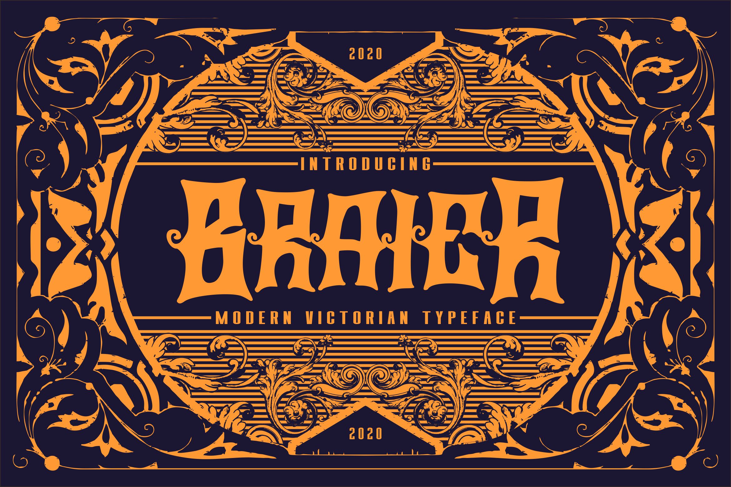 فونت انگلیسی Braier
