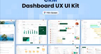 کیت رابط کاربری (UI) داشبورد CRM با 110+ صفحه کیت رابط کاربری (UI) داشبورد CRM با 110+ صفحه